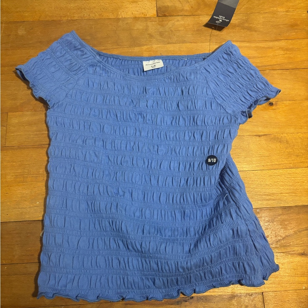 Abercrombie & Fitch kids blue top
